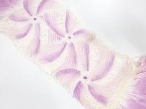 正絹　絞り　帯揚げ